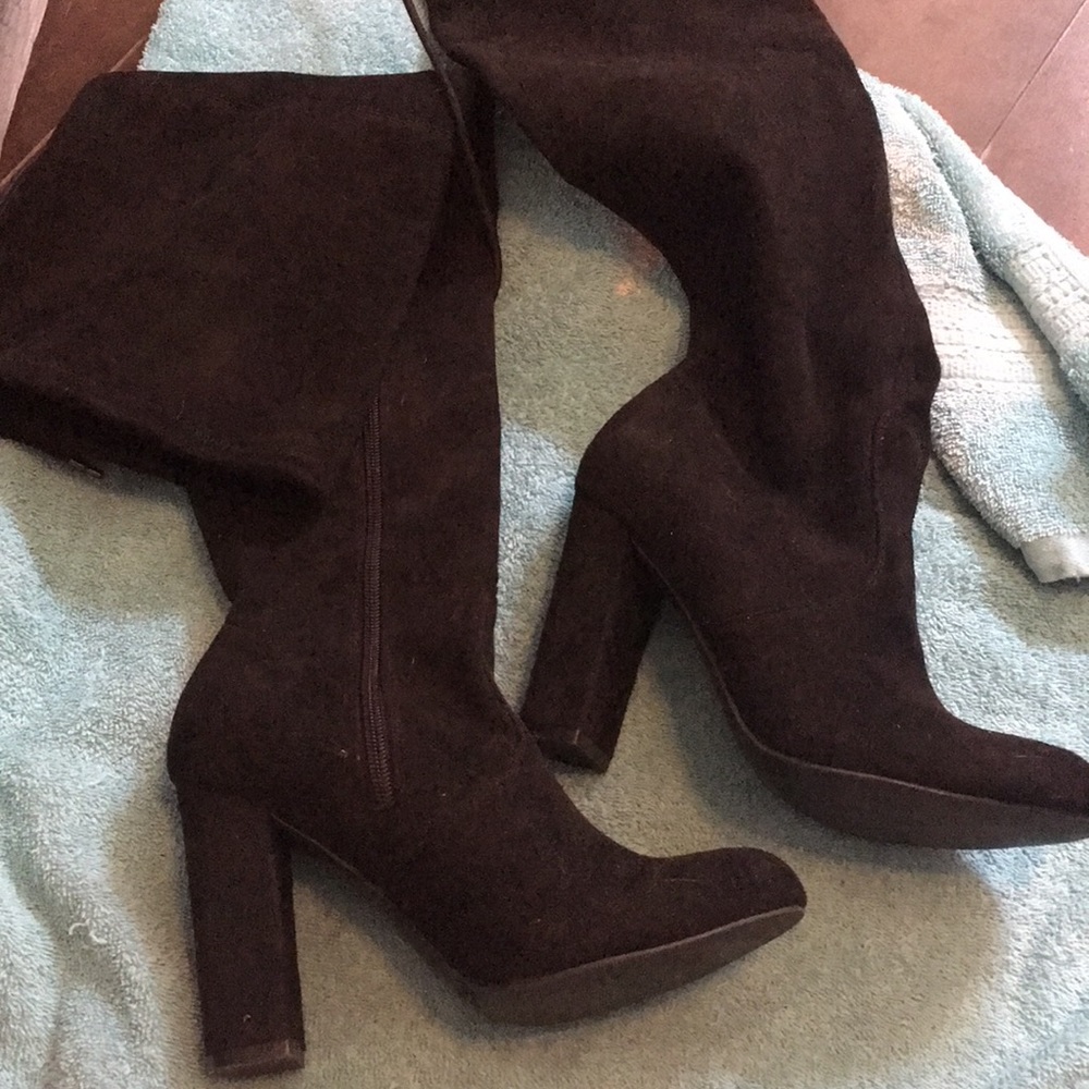 Knee high boots